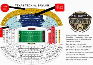 Texas Tech Stadium Map Texas Tech V Baylor Game Tickets Tailgating Texas Tech Parents