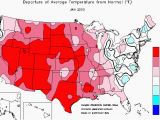 Texas Temp Map California Average Temperature Map Climate Prediction Center