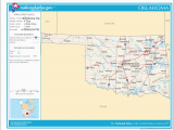Texas to Oklahoma Map Liste Der orte In Oklahoma Wikipedia
