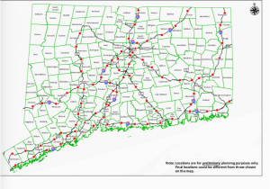 Texas toll Road Map New Ctdot Study Calls for 82 tolling Gantries On Connecticut