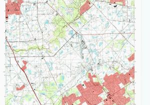 Texas topography Map Us Map Of States topographic Elegant tomball Quadrangle the Portal