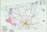 Texas Transmission Lines Map Texas County Highway Maps Browse Perry Castaa Eda Map Collection