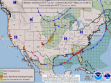 Texas Weather Map forecast Weather Prediction Center Wpc Home Page