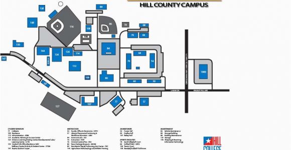 Texas Wesleyan University Campus Map Locations