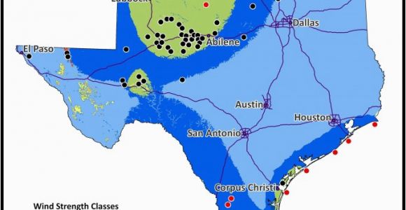 Texas Wind Farm Map Wind Farms Texas Map Business Ideas 2013