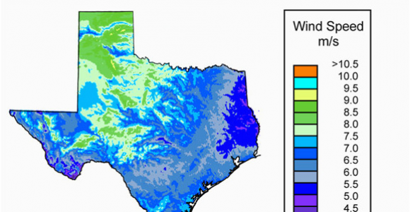 Texas Wind Speed Map Texas Wind Map Business Ideas 2013