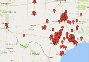 Texas Wine Trail Map Texas Brewery Brewpub tour Listings with Map