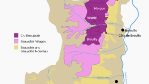 Texas Wineries Map the Secret to Finding Good Beaujolais Wine Vine Wonderful France