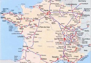 Tgv Route Map Europe Gare De Mont De Terre Train Station Bonjourlafrance