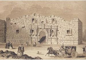 The Alamo Texas Map Battle Of the Alamo Wikipedia
