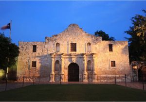 The Alamo Texas Map Most Popular attractions In Texas