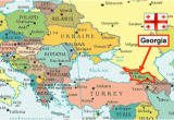 The Country Of Georgia Map the Georgia Sdsu Program is Located In Tbilisi the Nation S Capital