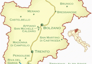 The Dolomites Italy Map the top Cities to Visit In Trentino Alto Adige Italy