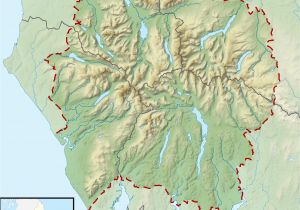 The Lake District England Map Pavey Ark Wikipedia