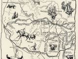 The Map Of the oregon Trail Map Of oregon Trail 1850 Secretmuseum