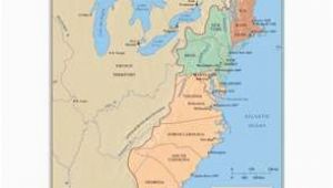 The New England Colonies Map the First Thirteen States 1779 History Wall Maps Globes