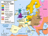 The Reformation Religious Map Of Europe 1600 World Politics Chronicles Of Canada Slim