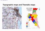 Thematic Map Of Canada Cartography topographic Maps and thematic Maps 1
