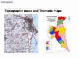 Thematic Map Of Canada Cartography topographic Maps and thematic Maps 1