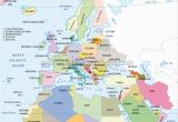 Thematic Map Of Europe Map Of Europe Middle East and north Africa Map Of Africa