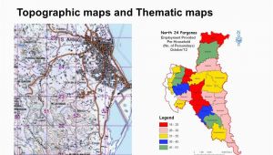 Thematic Maps Of Canada Cartography topographic Maps and thematic Maps 1 Simplification