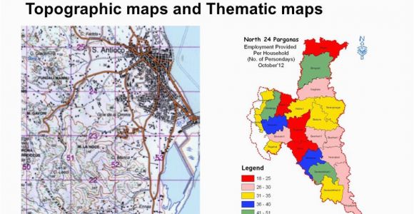 Thematic Maps Of Canada Cartography topographic Maps and thematic Maps 1 Simplification