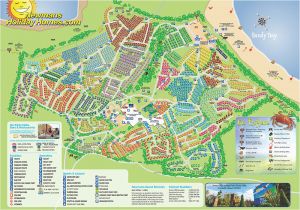 Theme Parks England Map Devon Cliffs Map View What is On Offer at Devon Cliffs