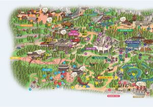 Theme Parks England Map Park Map Gullivers Kingdom theme Park Matlock Bath