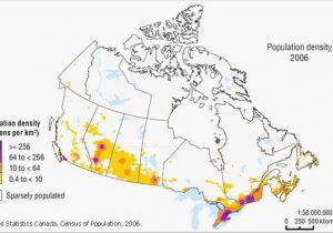 Thermal California Map Canada Population Density Map Fresh Canada Population Density Map