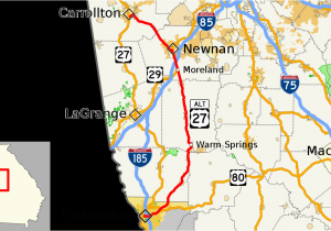 Thomaston Georgia Map U S Route 27 Alternate Georgia Wikivividly