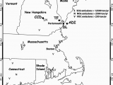 Thompson Ohio Map Map Of Study area Locations Of Thompson Farm Tf Appledore island