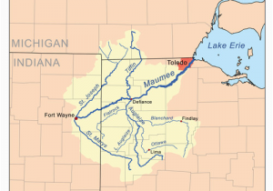 Three Rivers Michigan Map Auglaize River Wikipedia