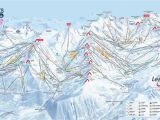 Three Valleys France Piste Map Ski Resorts In Ohio Map Secretmuseum