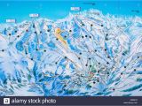 Three Valleys France Piste Map Vallees Stock Photos Vallees Stock Images Alamy