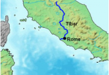 Tiber River Italy Map Tiber Wikipedia