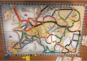 Ticket to Ride Europe Map Ticket to Ride Europe Picture Of Spielbound Board Game