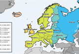 Time Zone Map Of Europe Map Of Germany Time Zones Download them and Print