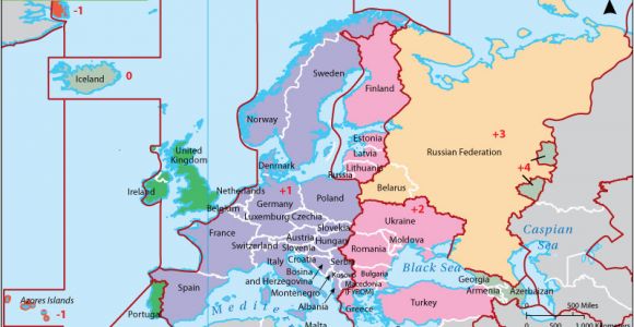 Time Zone Map Of Europe Map Of Germany Time Zones Download them and Print