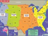 Time Zone Map Of Us and Canada States Map Of Usa with Capitals Usa Time Zone Map Current