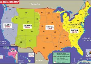 Time Zone Map Of Us and Canada States Map Of Usa with Capitals Usa Time Zone Map Current