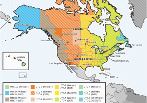 Time Zone Map Of Usa and Canada Sunday March 10 2019 Dst Starts In Usa and Canada