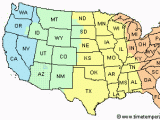 Time Zones Map Tennessee Idaho Time Zone