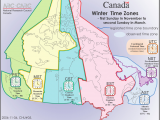 Timezone Map Canada top 10 Punto Medio Noticias Canada Time Zones How Many
