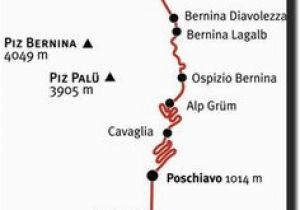 Tirano Italy Map Bernina Express Scenic Train Route In 2019 Italy Bernina Express