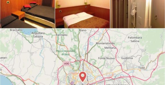 Tivoli Map Italy B B Termini In 2019 Italy Airport Shuttle Free Maps B B
