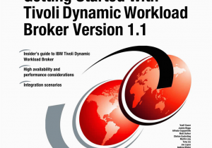 Tivoli Texas Map Getting Started with Tivoli Dynamic Workload Broker Version 1 1