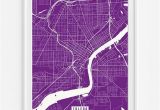 Toledo Ohio Street Map toledo Ohio Street Map Wall Art Poster Starting at 9 90 with 42