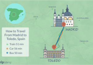 Toledo Spain tourist Map How to Plan A Trip to toledo From Madrid