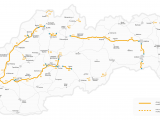 Toll Roads France Map Highway Vignettes Slovakia tolls Eu