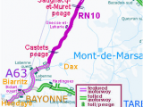 Toll Roads In France Map Motorway Aires the French Wild West Bordeaux to the